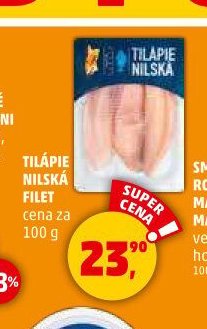 Tilápie Nilská filet