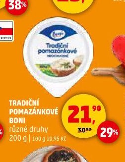 Tradiční pomazánkové Boni