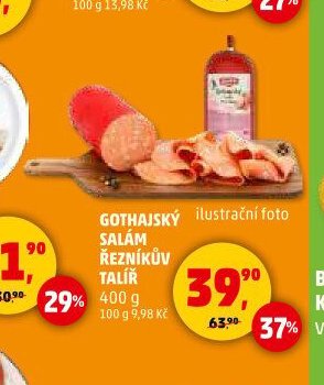 Gothajský salám řezníkův talíř