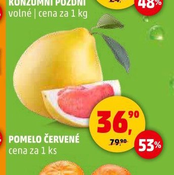 Pomelo červené