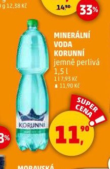 Minerální voda Korunní
