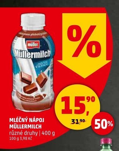 Mléčný nápoj Müllermilch
