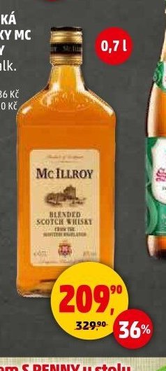 Skotská whisky MC Illroy