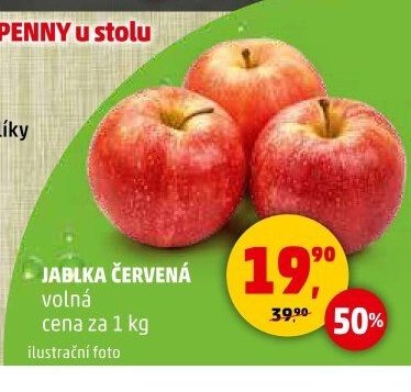 Jablka červená