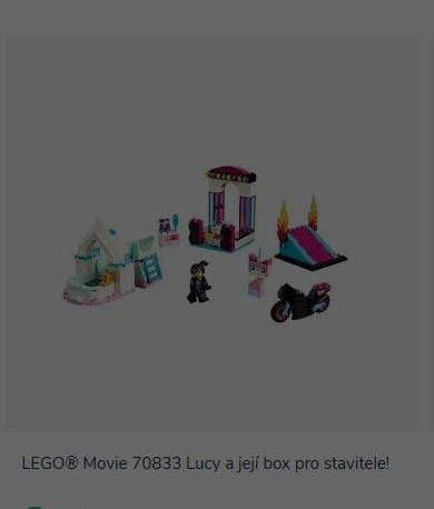 LEGO® Movie 70833 Lucy a její box pro stavitele!