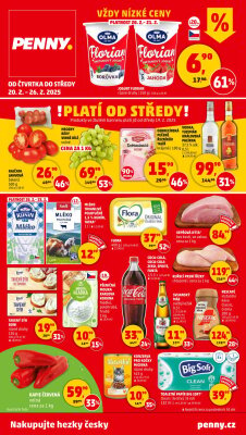 aktuální leták Penny Market 20.2.2025-26.2.2025