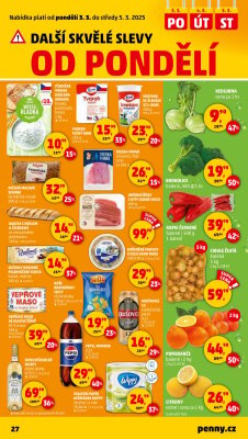 aktuální leták Penny Market 27.2.2025-5.3.2025