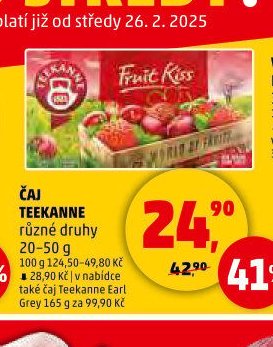 Čaj Teekanne různé druhy