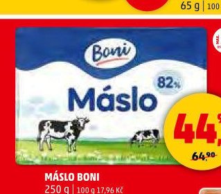 Máslo Boni