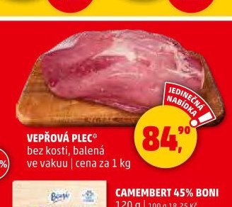 Vepřová plec bez kosti