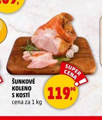 ŠUNKOVÉ KOLENO S KOSTÍ