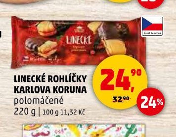 LINECKÉ ROHLÍČKY KARLOVA KORUNA
