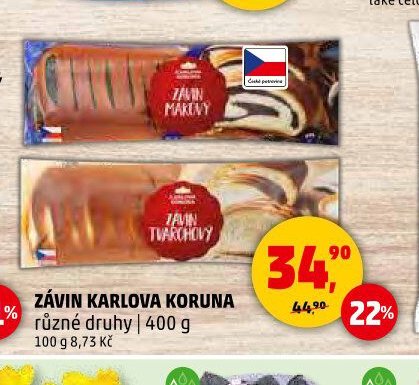 ZÁVIN KARLOVA KORUNA