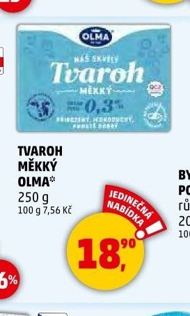 Tvaroh měkký Olma
