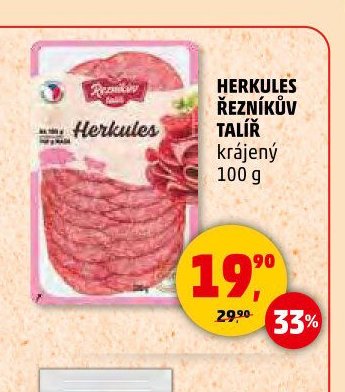 Herkules Řezníkův talíř