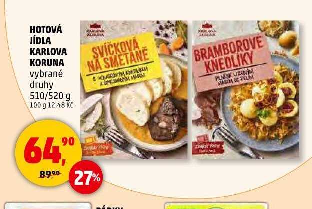 Hotová jídla Karlova Koruna