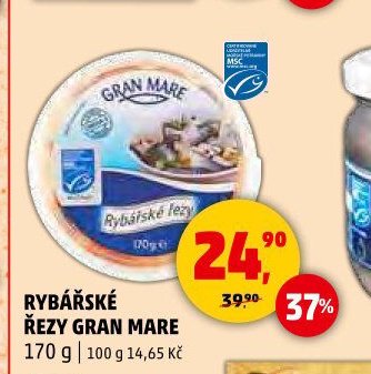 Rybářské řezy Gran Mare