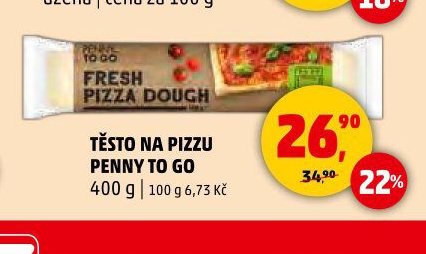 Těsto na pizzu Penny To Go