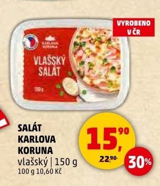 Salat Karlova Koruna vlassky