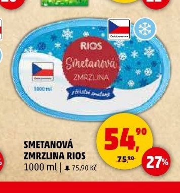 Smetanova zmrzlina Rios