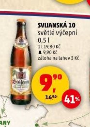 Svijanská 10 světlé výčepní