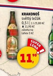 Krakonoš světlý ležák