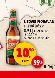 Litovel Moravan světlý ležák