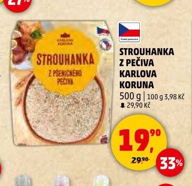 Strouhanka z pečiva Karlova Koruna 500 g