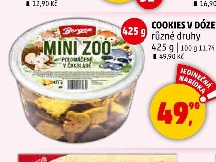 Cookies v dóze