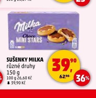 Sušenky Milka