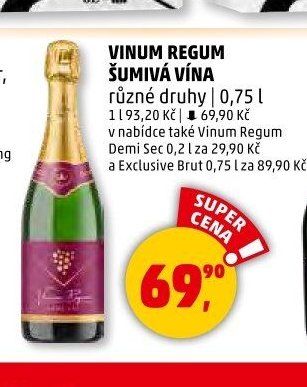VINUM REGUM ŠUMIVÁ VÍNA