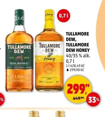 TULLAMORE DEW, TULLAMORE DEW HONEY