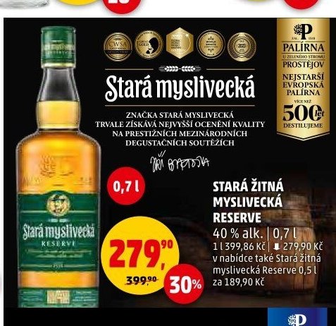 STARÁ ŽITNÁ MYSLIVECKÁ RESERVE