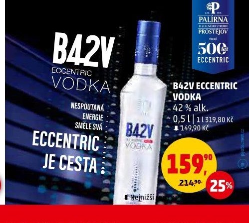 B42V ECCENTRIC VODKA