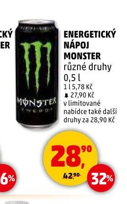 ENERGETICKÝ NÁPOJ MONSTER