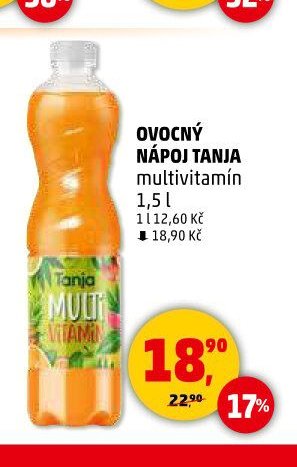 OVOCNÝ NÁPOJ TANJA