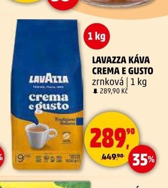 LAVAZZA KÁVA CREMA E GUSTO