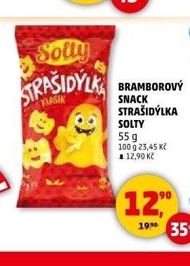 BRAMBOROVÝ SNACK STRAŠIDÝLKA SOLTY