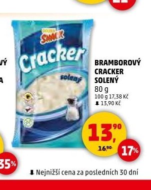 BRAMBOROVÝ CRACKER SOLENÝ