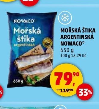 MOŘSKÁ ŠTIKA ARGENTINSKÁ NOWACO
