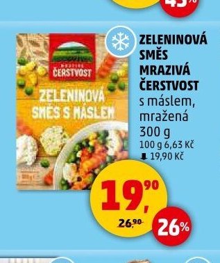ZELENINOVÁ SMĚS MRAZIVÁ ČERSTVOST