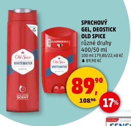 SPRCHOVÝ GEL, DEOSTICK OLD SPICE