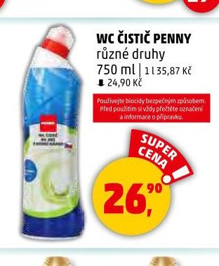 WC ČISTIČ PENNY