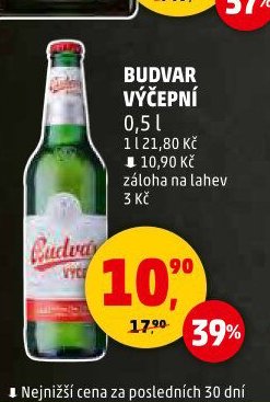 BUDVAR VÝČEPNÍ