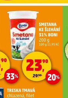 SMETANA KE ŠLEHÁNÍ 31% BONI