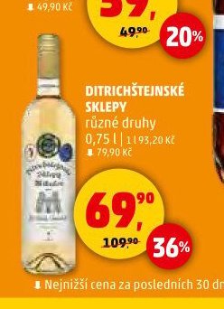 DITRICHŠTEJNSKÉ SKLEPY