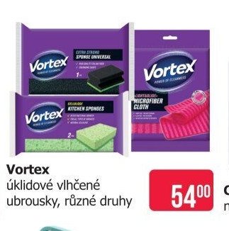 Vortex úklidové vlhčené ubrousky, různé druhy
