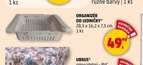 ORGANIZÉR DO LEDNIČKY