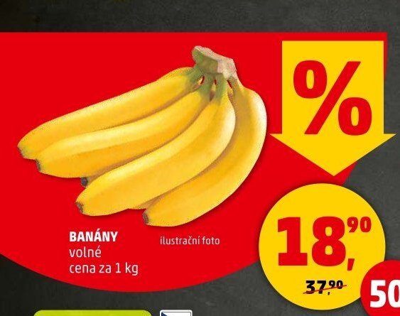 Banány volné