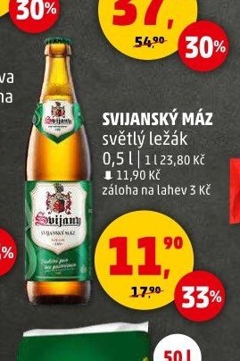 Svijanský Máz světlý ležák